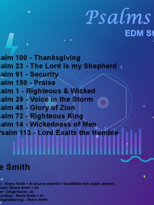 Psalms I – (EDM Style)